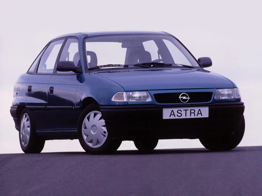 Opel Astra (56,  57) 1 поколение, рестайлинг, седан (08.1994 - 06.1998)